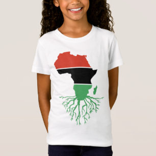 Black History Month African Roots Vergiftungs Mela T-Shirt
