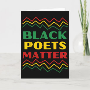 Black History Month Design - Problem der schwarzen Karte