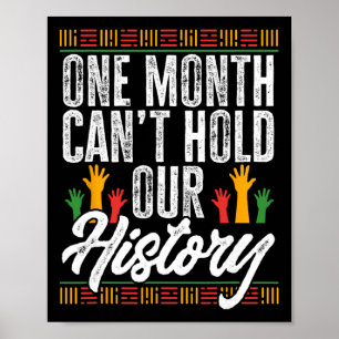 Black History Month - Ein Monat kann unsere Geschi Poster