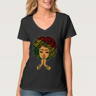 Black History Month Frauen haben eine starke schwa T-Shirt
