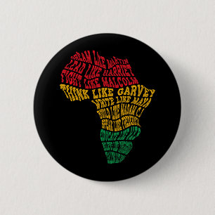 Black History Month Führer Black History Monat Button