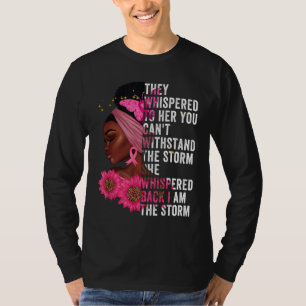 Black History Month Girl I'be the Strong African Q T-Shirt