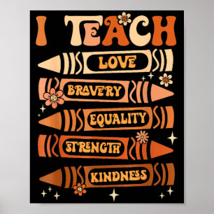 Black History Month Ich unterrichte Black History Poster