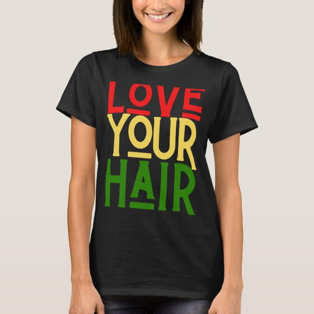 Black History Month Melanin Love Family & Communit T-Shirt (Vorderseite)