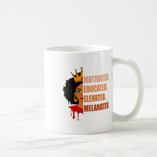 Black History Month motivierte mich gebildet hob m Kaffeetasse