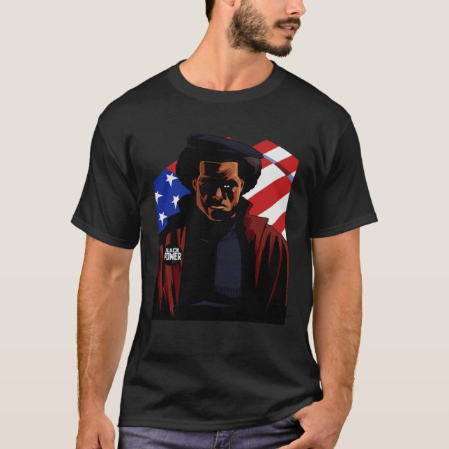 Black History Month Panther Party T-Shirt (Vorderseite)