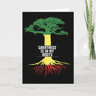 Black History Month Pride African American History Karte