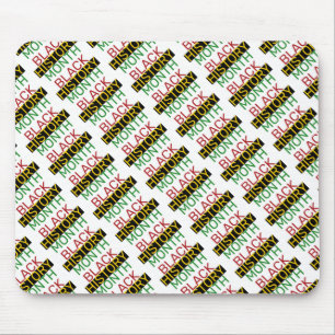 BLACK HISTORY MONTH Stylish BHM Mousepad