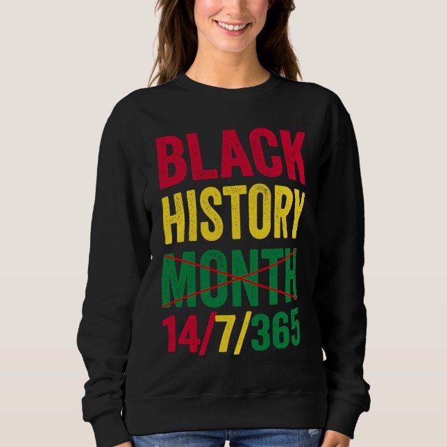 Black History Month Sweatshirt (Vorderseite)