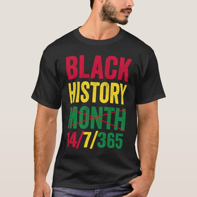 Black History Month T-Shirt (Vorderseite)
