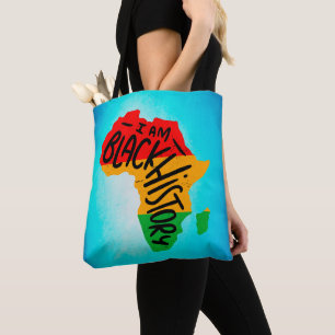 Black History Month Zitate - ICH BIN BLACK HISTORY Tasche