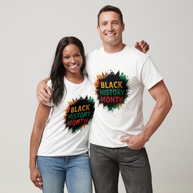 BLACK HISTORY MONTH's Unity in Color T-Shirt (Unisex)
