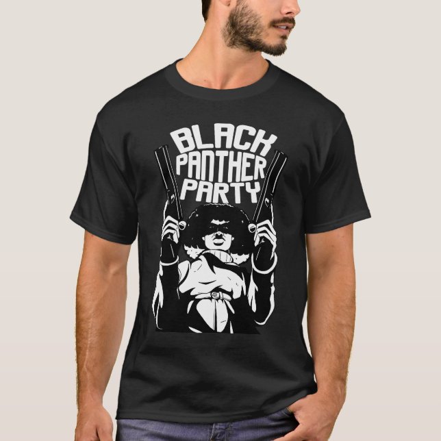 Black History Panther Party T-Shirt (Vorderseite)