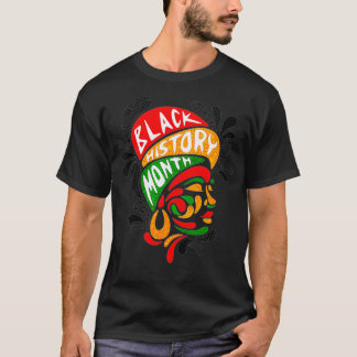 BLACK HISTORY QUEEN Melanin Afrikanisches amerikan T-Shirt