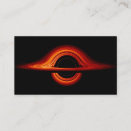 Black Hole Accretion Disk Visitenkarte