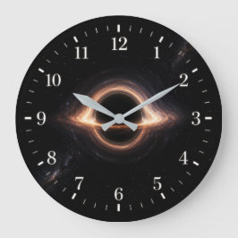 Black Hole Clock 2026 Version Große Wanduhr