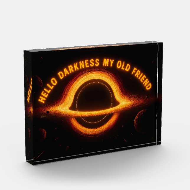 Black Hole Interstellar Conversation Fotoblock (Links)