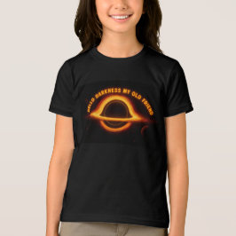 Black Hole Interstellar Conversation Tri-Blend Shirt