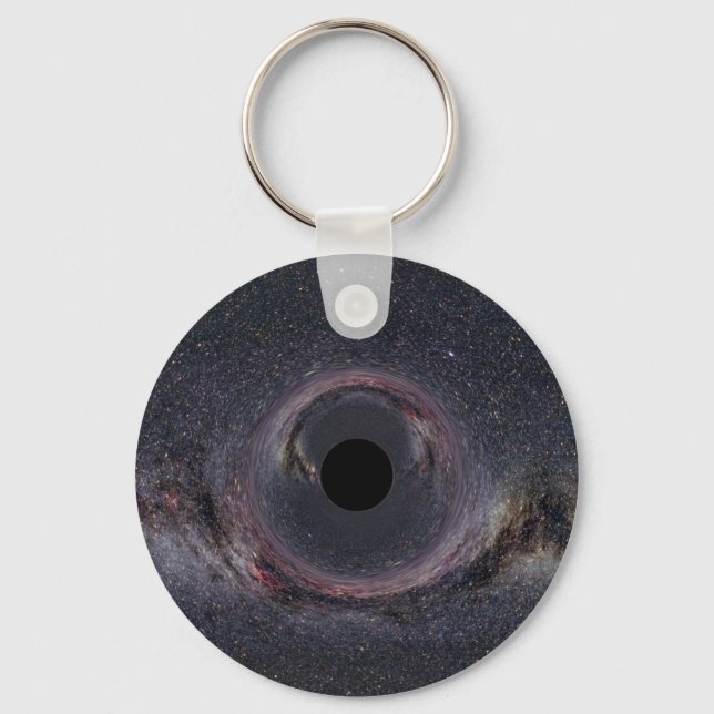 Black Hole Milky Way Schlüsselanhänger (Vorderseite)