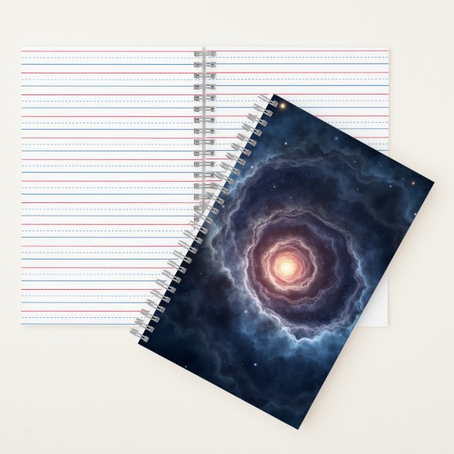 Black Hole Notebook (Hardcover) Notizbuch (Innen)