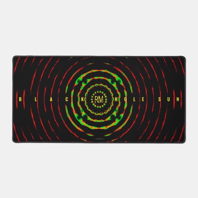 Black Hole Sun Desk Mat Schreibtischunterlage (Vorderseite)