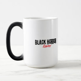 Black Horror Lovers Booktok Verwandlungstasse