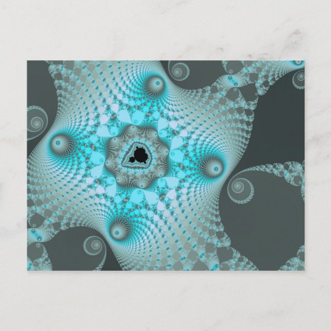 Black Ice2 Postkarte (Vorderseite)