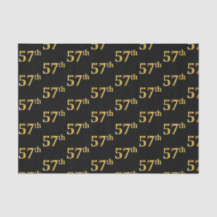 Black, Imitate Gold 57. (Siebenundfünfzigste) Vera Seidenpapier