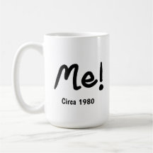 Black Ink Celebrating "Me" with 80s photo