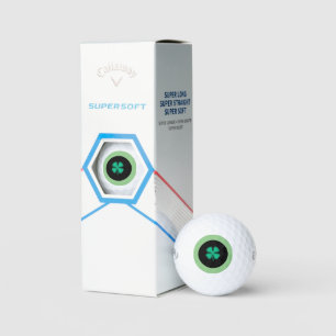 Black Irish Circle Callaway Supersoft Golf Bälle