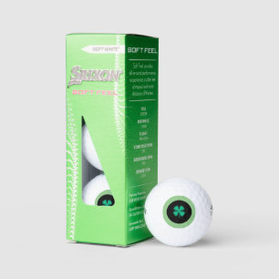 Black Irish Circle Srixon Soft Feel balles de golf