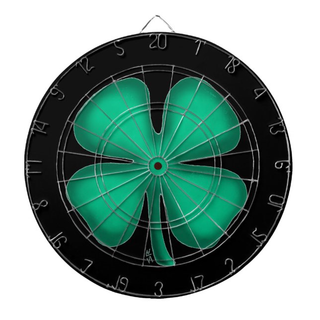 Black Irish Dart Dartscheibe (vorne)