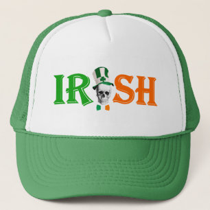 Black Irish St Patrick's Day Truckerkappe