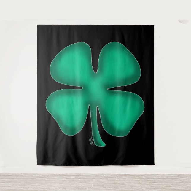 Black Irish tapestry Wandteppich (Vorderseite)