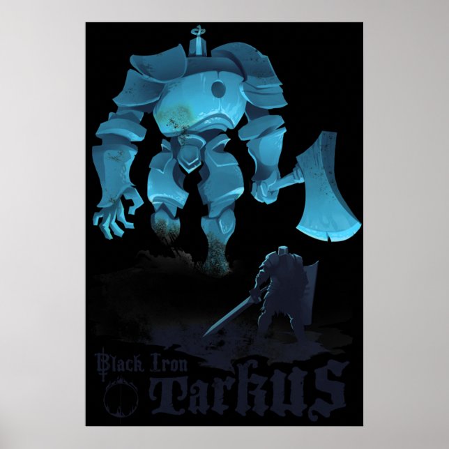 Black Iron Tarkus Poster (Vorne)