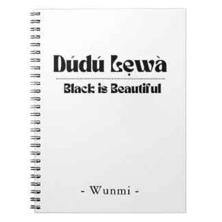 Black Is Beautiful Journal — Geschenk für sie Notizblock