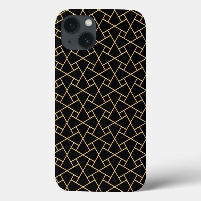 Black Islamic Pattern Custom iPhone 6 Xtreme Fall Case-Mate iPhone Hülle (Rückseite)