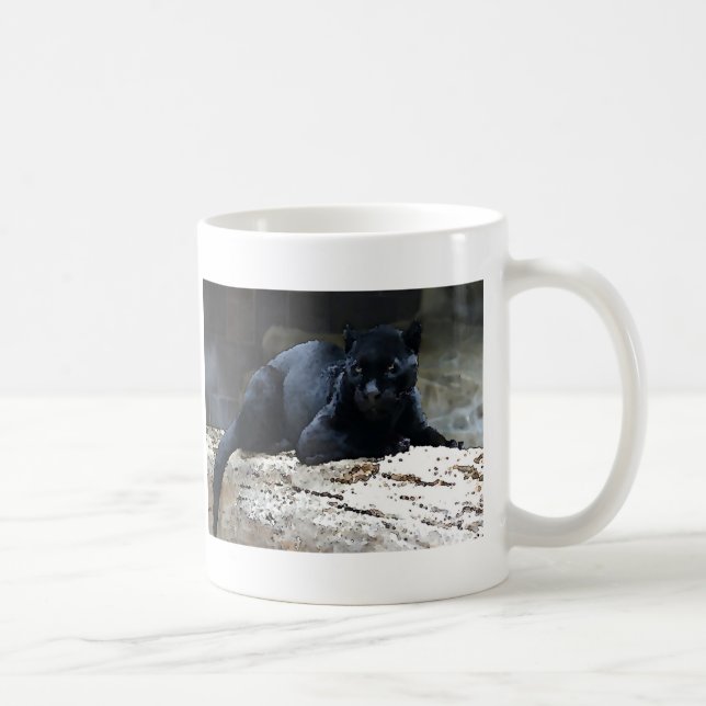 Black Jaguar Kaffeetasse (Rechts)