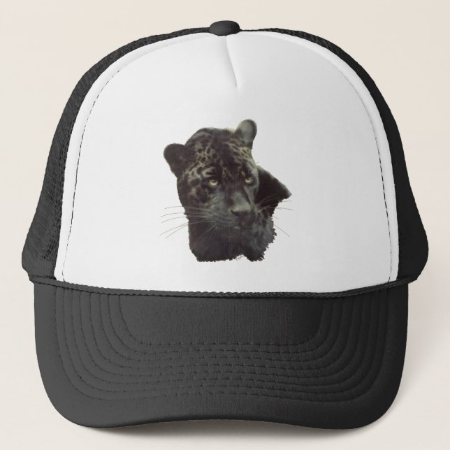 Black Jaguar Truckerkappe (Vorderseite)