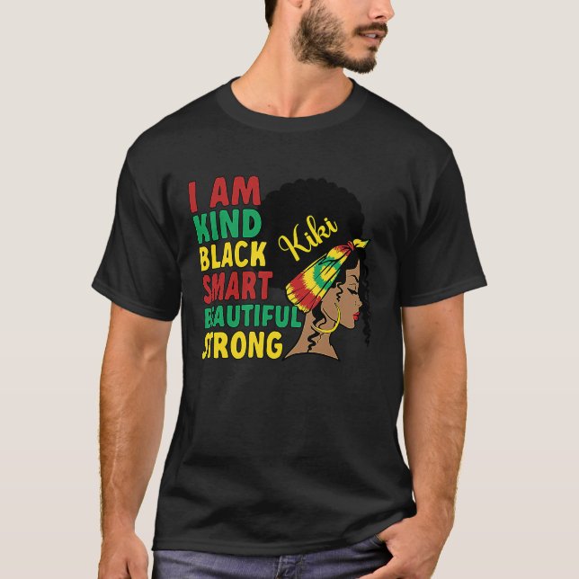 Black Kiki Grandmutter Afrikaner Kiki Grand T-Shirt (Vorderseite)