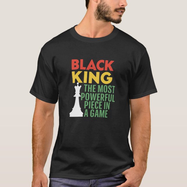 Black King: Das mächtigste Stück T-Shirt (Vorderseite)