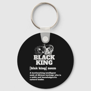 Black King Definition Afrikanischer Stolz Schlüsselanhänger
