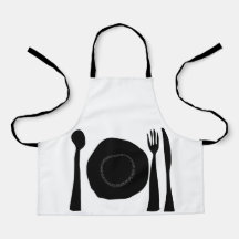 Black Kitchen Utensils Art