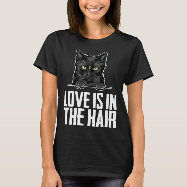 Black kitten  Black women  Black men T-Shirt (Vorderseite)
