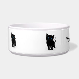 Black kitty Cartoon Napf