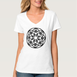 Black Knot Mandala T-Shirt