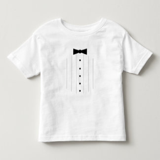 Black Krawatte Tuxedo Kleinkind T-shirt