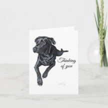 Black Lab - Carte pour notes