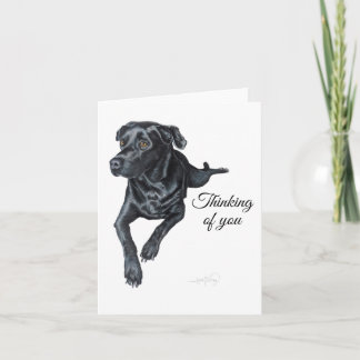 Black Lab - Carte pour notes