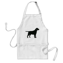 Black Lab Dog Apron Schürze